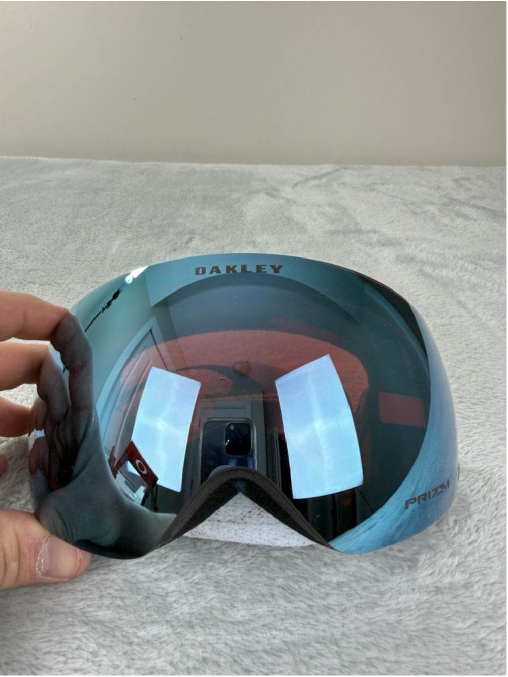 Oakley Flight Deck XM Snowboarding Goggles Whiteout NWT - Picture 12 of 15